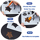 Sea Animals PET Plastic Hollow Out Drawing Painting Stencils Templates Sets(DIY-WH0028-68)-5