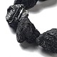 Raw Rough Natural Black Tourmaline Beads Strands(G-J388-A12-01)-3