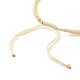 Fabrication de bracelet en cordon de polyester tressé réglable(AJEW-JB01109-03)-3