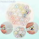 20Pcs UV Plating Acrylic Printed Beads(TACR-SC0001-46A)-5
