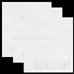 Glass Hotfix Rhinestone, Iron on Appliques, Costume Accessories, for Clothes, Bags, Pants, Crystal, 330x310x1.5mm(DIY-WH20032-19)