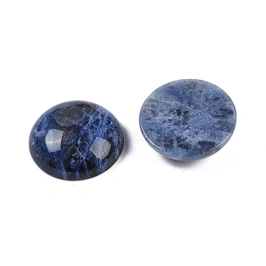 cabochons en sodalite naturelle(G-T020-18mm-33)-2