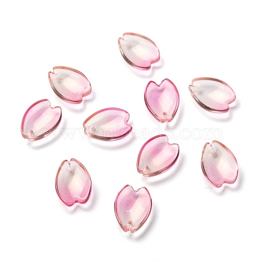 Pink Petaline Glass Pendants