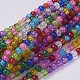 Crackle Glass Beads Strands(GGM001)-1