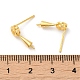 Donut 925 Sterling Silver Stud Earring Findings(STER-P056-13G)-3