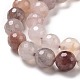 Chapelets de perles de quartz naturel(G-E571-02B)-3