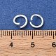 Messing Open Ringe springen(KK-G604-08S-03)-4