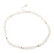 Colliers de perles en perles naturelles et en cristal de quartz naturel(NJEW-M214-04P)-1