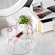 5-Tier Round Acrylic Finger Ring Rotating Display Risers(RDIS-WH0018-06A)-6
