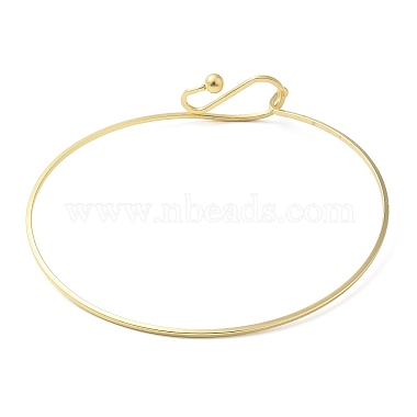 Zinc Alloy Wire Choker Necklace(NJEW-F315-01G)-4