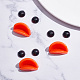 20Pcs Plastic Doll Duck Craft Mouth & 40Pcs Craft Eyes Cabochons(FIND-GO0001-17)-6