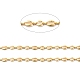 Rack Plating Brass Oval Link Chains(CHC-I040-14G)-2