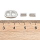 304 Stainless Steel Slider Stopper Beads and Cord End Caps(STAS-P224-03P)-3