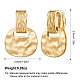 Alloy Clip-on Earrings(FS-WGC4BAE-01)-4