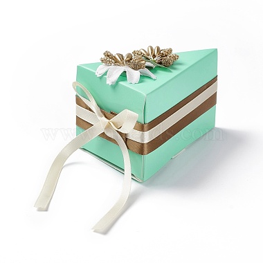 Cake-Shaped Cardboard Wedding Candy Favors Gift Boxes(CON-E026-01B)-5