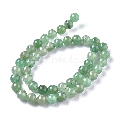 Natural Green Aventurine Beads Strands(G-Q462-8mm-20A)-7