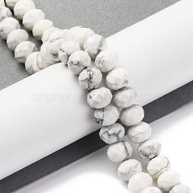 Natural Howlite Beads Strands(G-K380-A10-01)-2