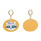 (Jewelry Parties Factory Sale)Golden Plated Brass Huggie Hoop Earring(EJEW-JE04484-07)-2
