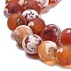 Natural Fire Crackle Agate Beads Strands(G-B079-C03-03)-4