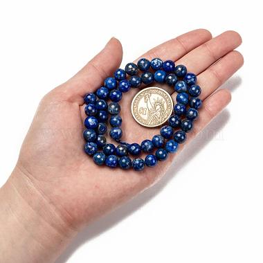 Chapelets de perle en lapis-lazuli naturel(X-G-G953-01-8mm)-5