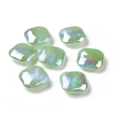 Opaque Acrylic Beads(OACR-A010-10B)-3