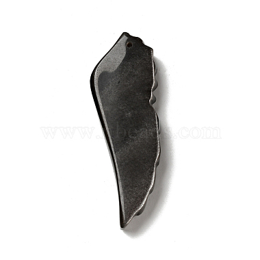 Gros pendentifs en obsidienne ruban naturel(G-D471-05A)-2