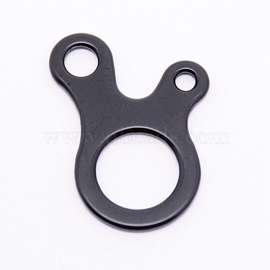Electrophoresis Black Stainless Steel Clasps