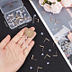 40Pcs Brass Stud Earring Findings(KK-BBC0005-21G)-3