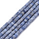 Natural Blue Aventurine Beads Strands(G-N326-146-B01)-1