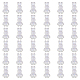 60Pcs Transparent Acrylic Beads(OACR-FH0001-053)-1