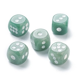 Natural Green Aventurine Cabochons, Dice, 15x15x15mm(G-M378-02L)