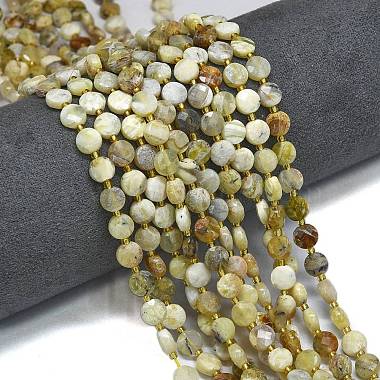 Natural Yellow Opal Beads Strands(G-K389-B32-01)-2