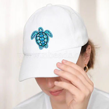 16Pcs 2 Style Polyester Computerized Embroidery Iron on/Sew on Patches(PATC-DC0001-01)-4