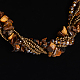 Tiger Eye Multi-strand Necklaces(NJEW-L143-02)-2
