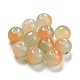 perles de verre de peinture par pulvérisation bicolore(GLAA-L046-03B)-1