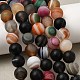 agate perles brins(G-P614-10mm-02)-1