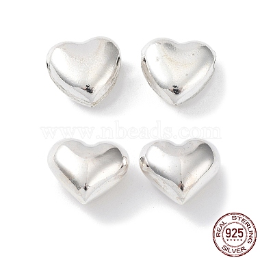 925 Sterling Silver Bead(STER-H106-02B-S)-2