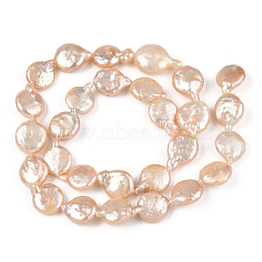 Natural Keshi Pearl Beads Strands(PEAR-S018-02B-1)-4