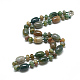Natural Indian Agate Beaded Necklaces(NJEW-S390-12)-1