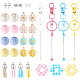 DIY Keychain Making Kits(DIY-SC0029-83)-6