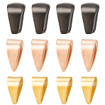30Pcs 3 Colors 304 Stainless Steel Snap on Bails, Mixed Color, 6x4x3mm, Inner: 5x3mm, 10pcs/color(STAS-SC0005-62)