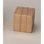 Wood Cube, Solid Wood Blocks, Building Blocks, Early Educational Toys, Novelty Block, BurlyWood, 20x20x20mm(DIY-WH0013-11-20mm)