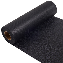 Polyester Fabric Hot Melt Adhesive Film, for DIY Clothing Sewing Accessories, Black, 300mm, about 30 yards/roll(DIY-WH20011-21B-01)