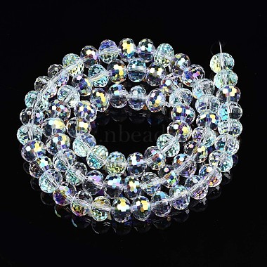 Electroplate Transparent Glass Beads Strands(EGLA-N002-19A-B01)-4