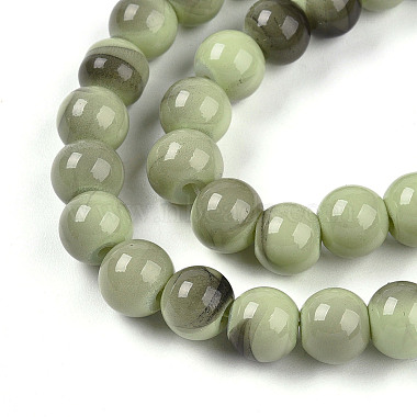 Baking Paint Glass Beads(X1-DGLA-N013-8mm-05)-3
