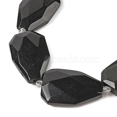 Natural Obsidian Beads Strands(G-P548-B01-01)-3