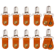 10Pcs Cattlehide Leather Cable Straps(HJEW-FH00225)-1