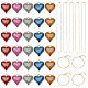 DIY Valentine's Day Bracelet & Necklace Making Kits(DIY-PH0003-14)-1