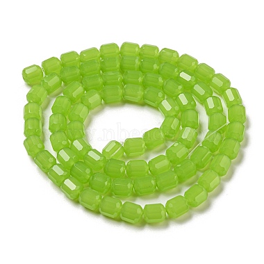 imitación del jade del grano de cristal filamentos(GLAA-G112-02D)-2