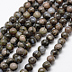Natural Glaucophane Beads Strands(G-K209-04A-6mm)-1
